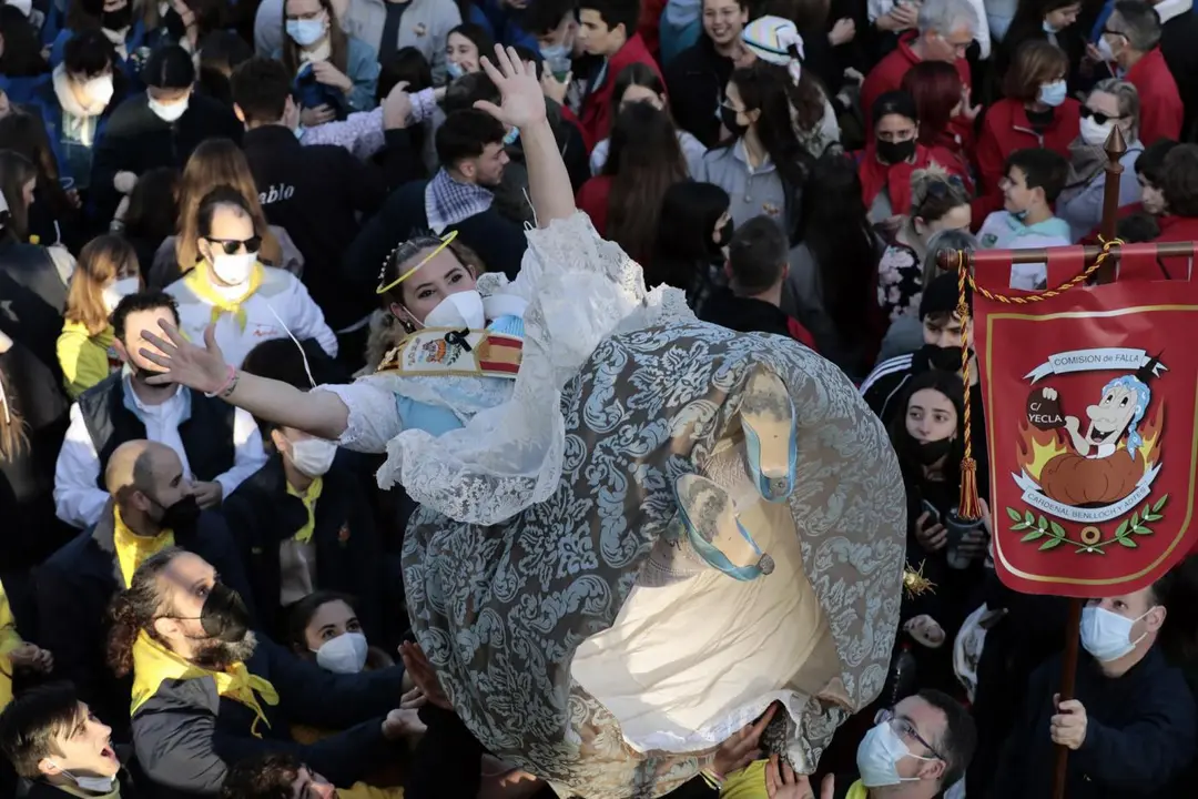 Fallas 2022. - efe