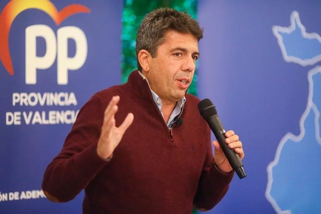 El presidente del PPCV, Carlos Maz&oacute;n. - EP