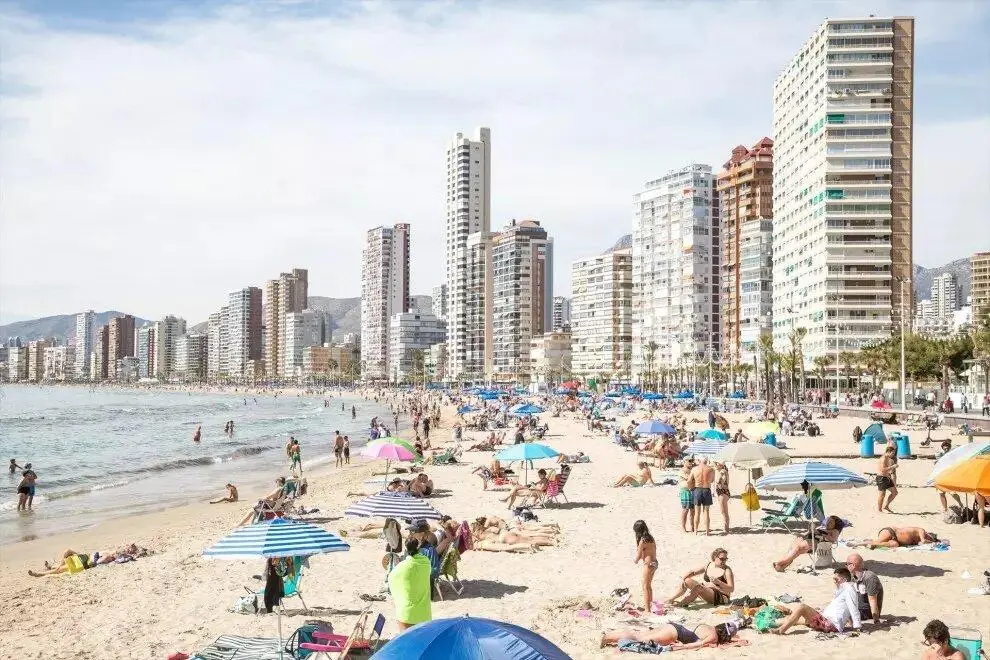 Playa de Benidorm.  - Joaqu&iacute;n Reina - Europa Press
