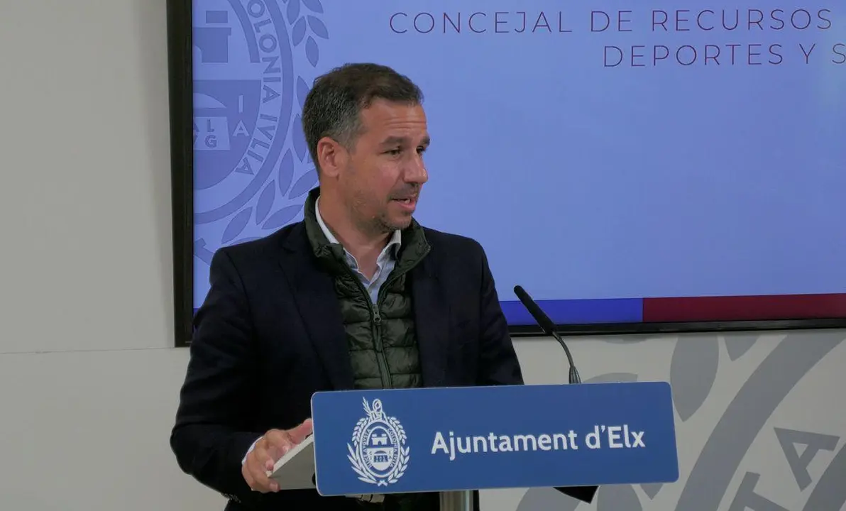 Jos&eacute; Navarro, portavoz de la Junta Local de Gobierno - Ayuntamiento Elche