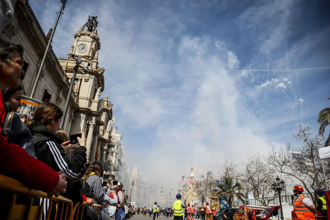Masclet&agrave; en Valencia. - Rober Solsona / Europa Press