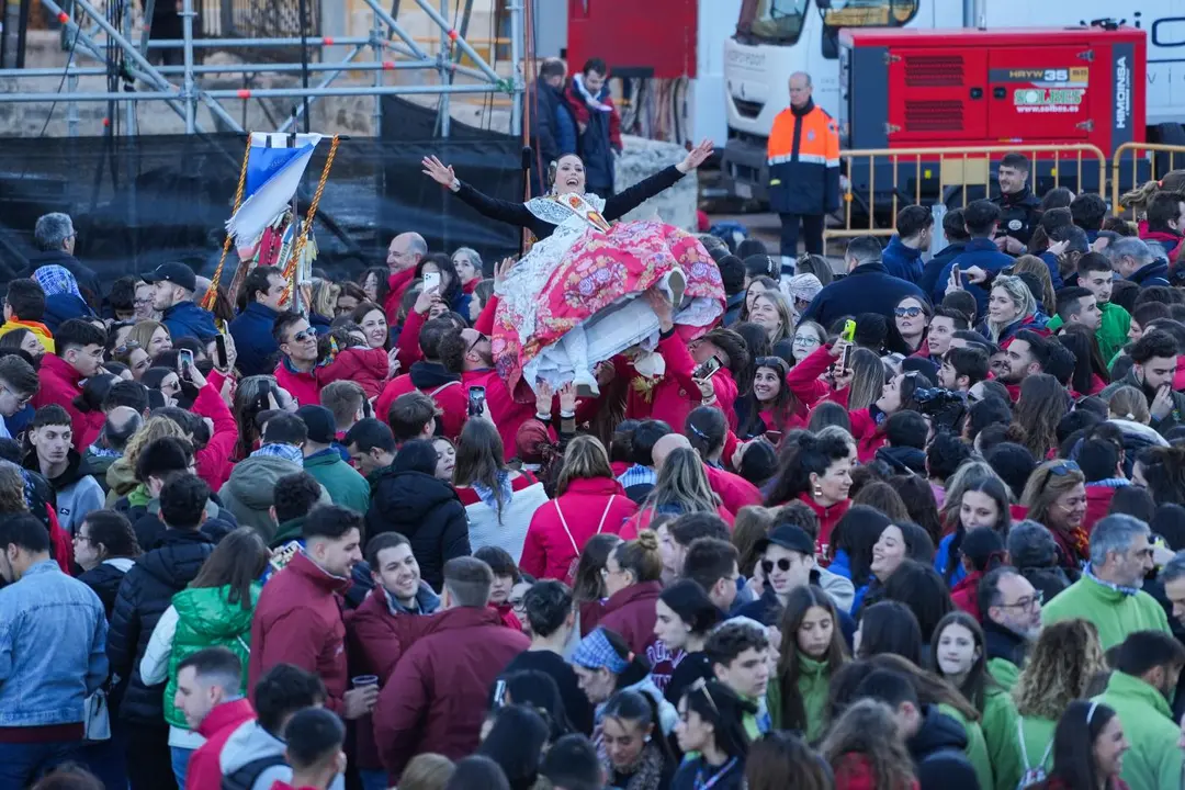 Crida de las Fallas 2024 en Valencia. - Jorge Gil / Europa Press