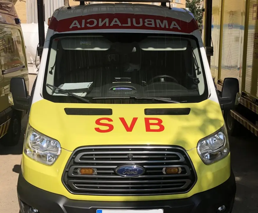 Una ambulancia de SVB en imagen de archivo - CICU
