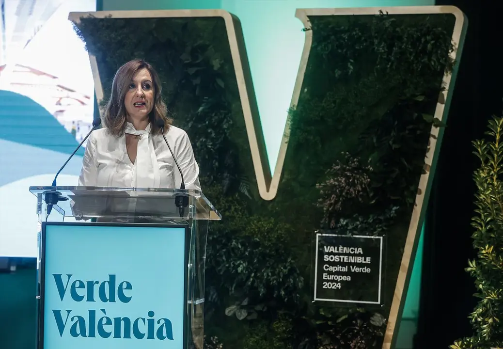 M&ordf; Jos&eacute; Catal&aacute;, alcaldesa de Valencia.  - Rober Solsona - EP