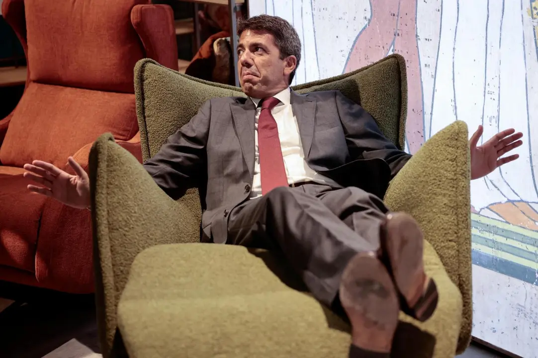 El president de la Generalitat, Carlos Maz&oacute;n - Ana Escobar - EFE