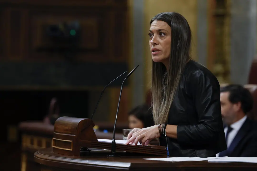 La portavoz de Junts, M&iacute;riam Nogueras. - EFE/ JJ Guill&eacute;n