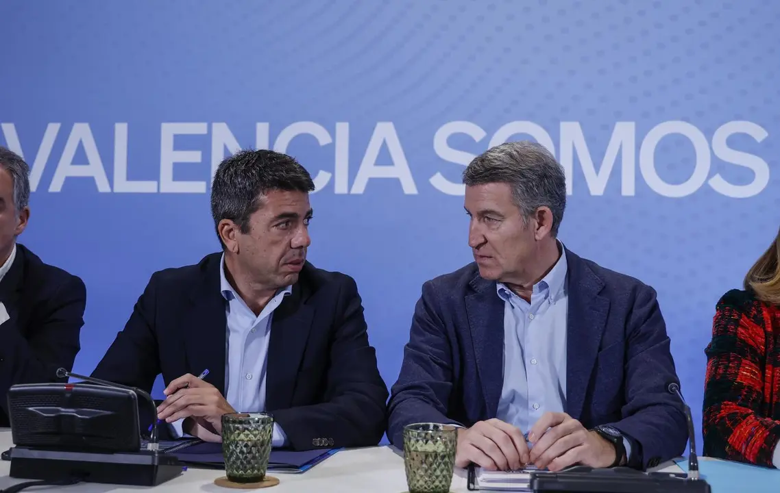 El presidente de la Generalitat Valenciana y del PPCV - Rober Solsona / Europa Press