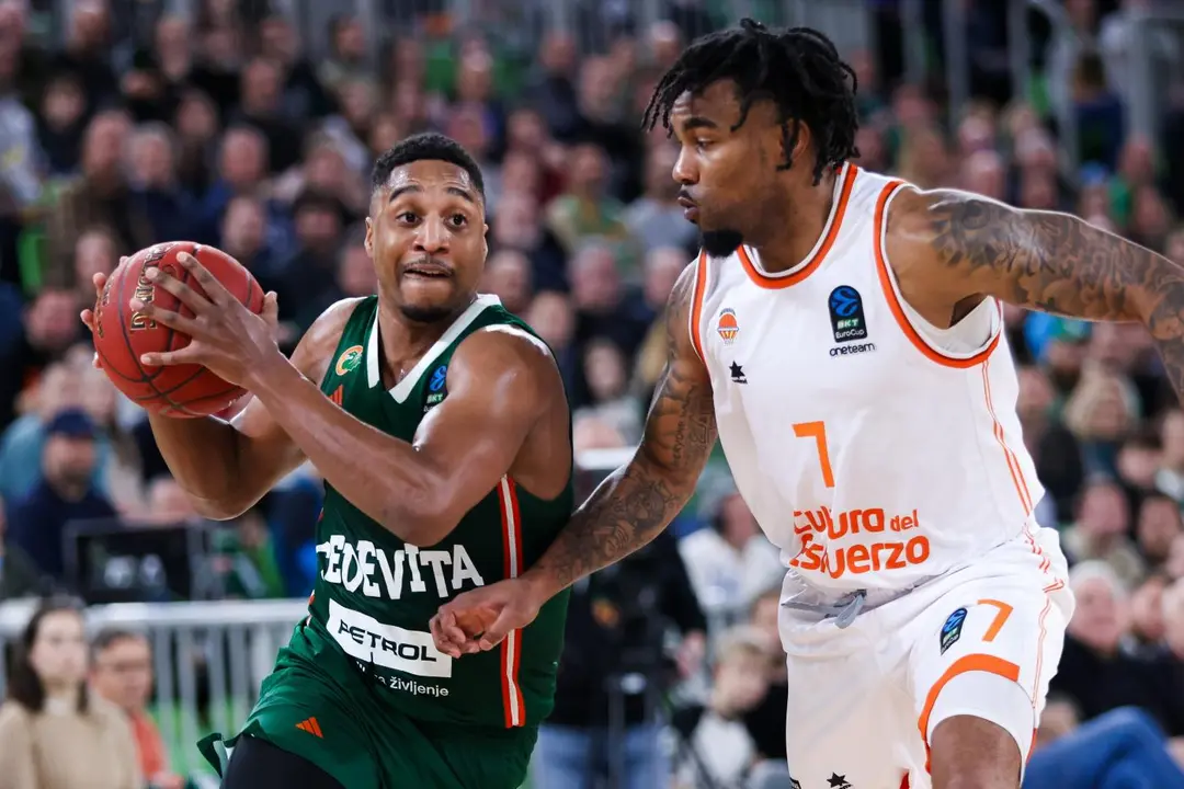 Cedevita Olimpia Liubliana-Valencia Basket. - @EuroCup / X