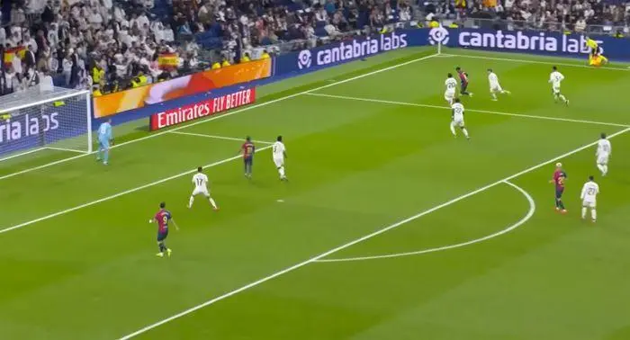 Imagen de un encuentro entre el Real Madrid y el Barcelona. - 