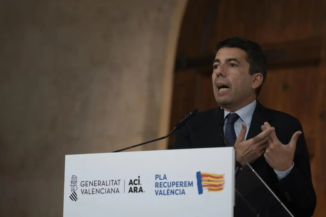 El president de la Generalitat, Carlos Maz&oacute;n - Jorge Gil / Europa Press