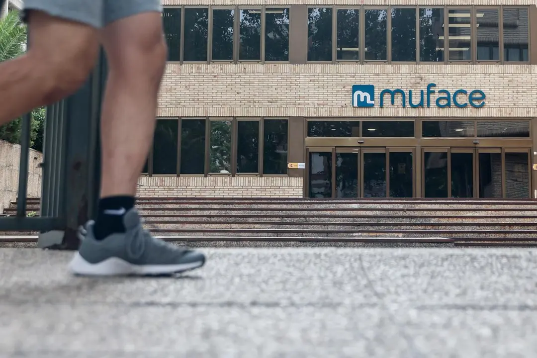 Fachada de un edificio de Muface. - Europa Press