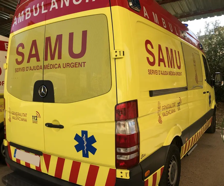 Ambulancia del SAMU. | Europa Press.