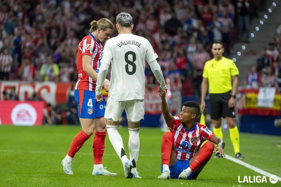 Encuentro entre el Real Madrid y el Atl&eacute;tico de Madrid. - LaLiga