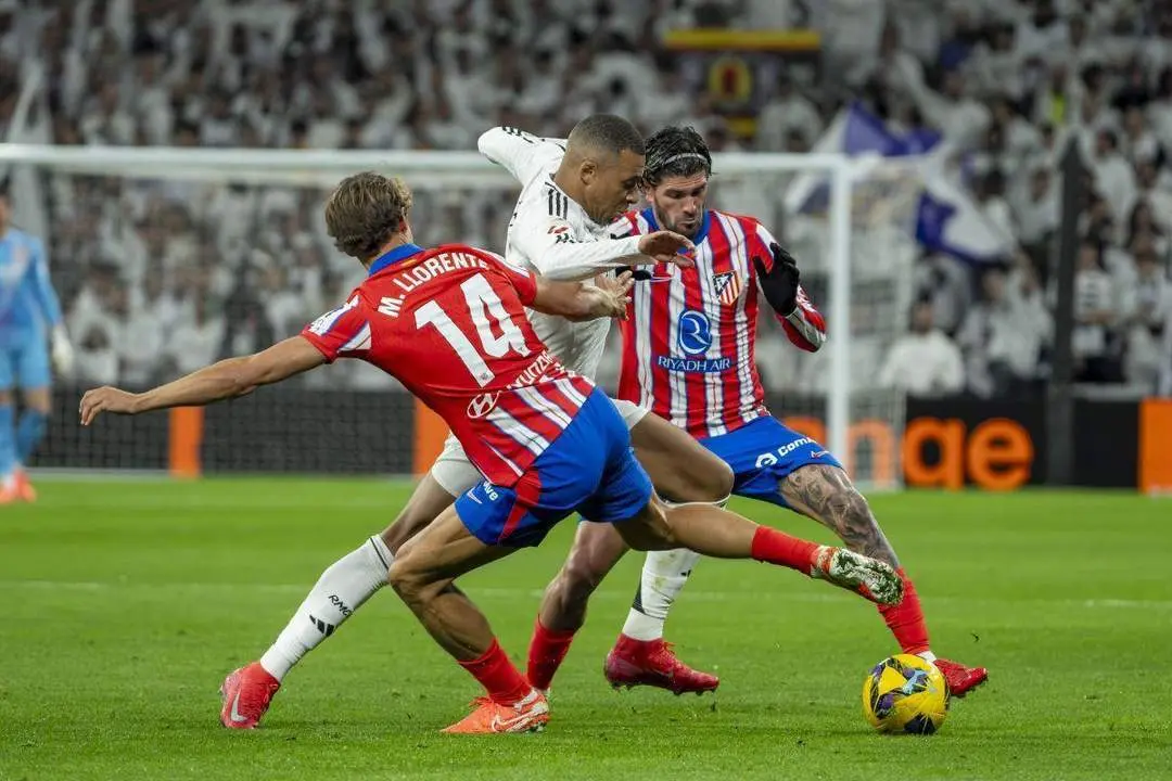 Encuentro entre el Real Madrid y el Atl&eacute;tico de Madrid. - LALIGA