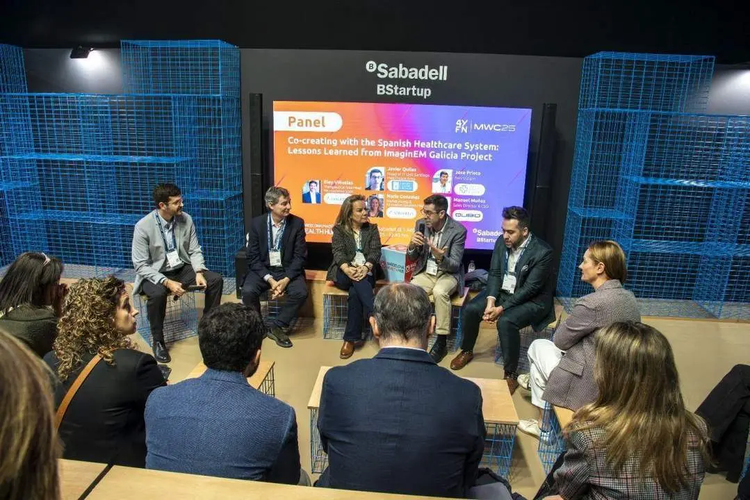 Mesa redonda realizada en el Mobile World Congress. - 
