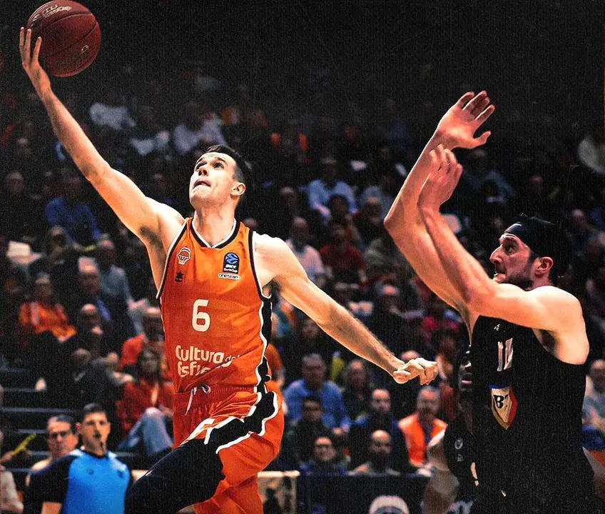 Valencia-Cluj. - @valenciabasket / X