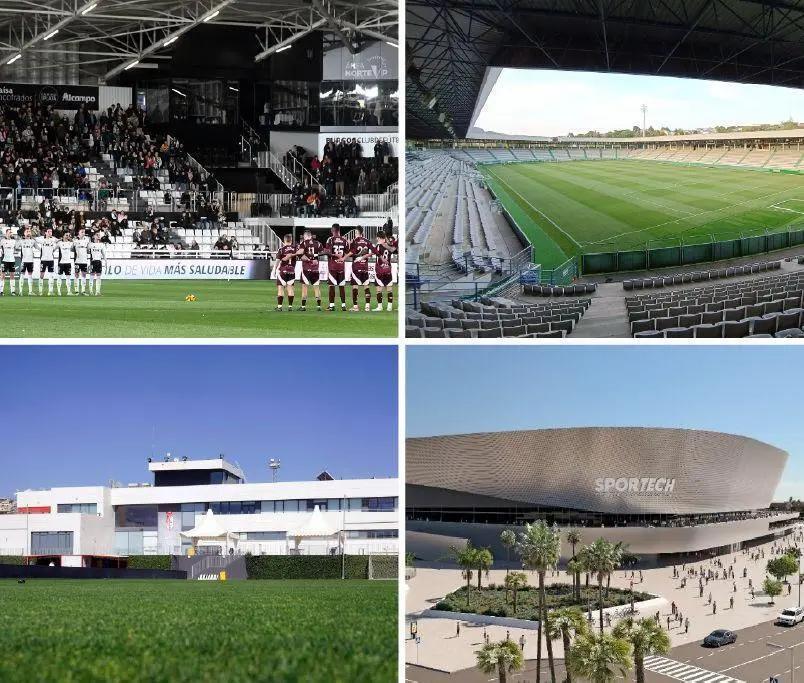 A Malata, Ciudad deportiva del Granada CF, El Plant&iacute;o y Sportech City. - Racing de Ferrol / Granada, CF / LaLiga / C&aacute;diz CF