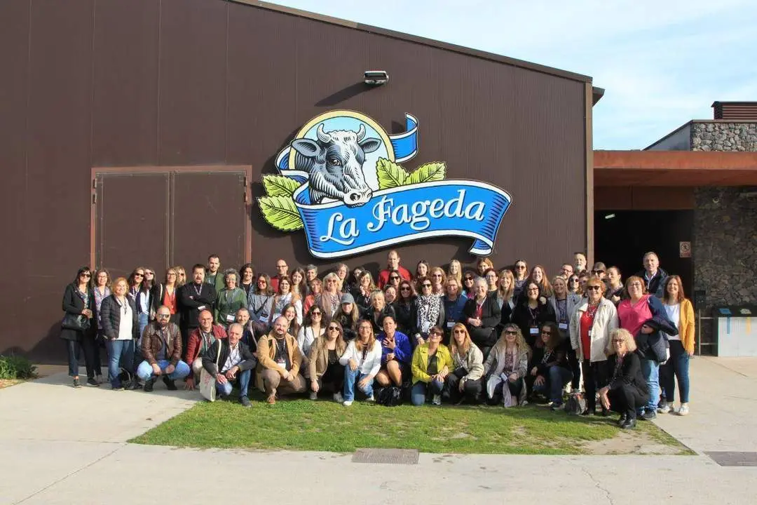 Imagen de la reuni&oacute;n de La Fageda. - La Fageda