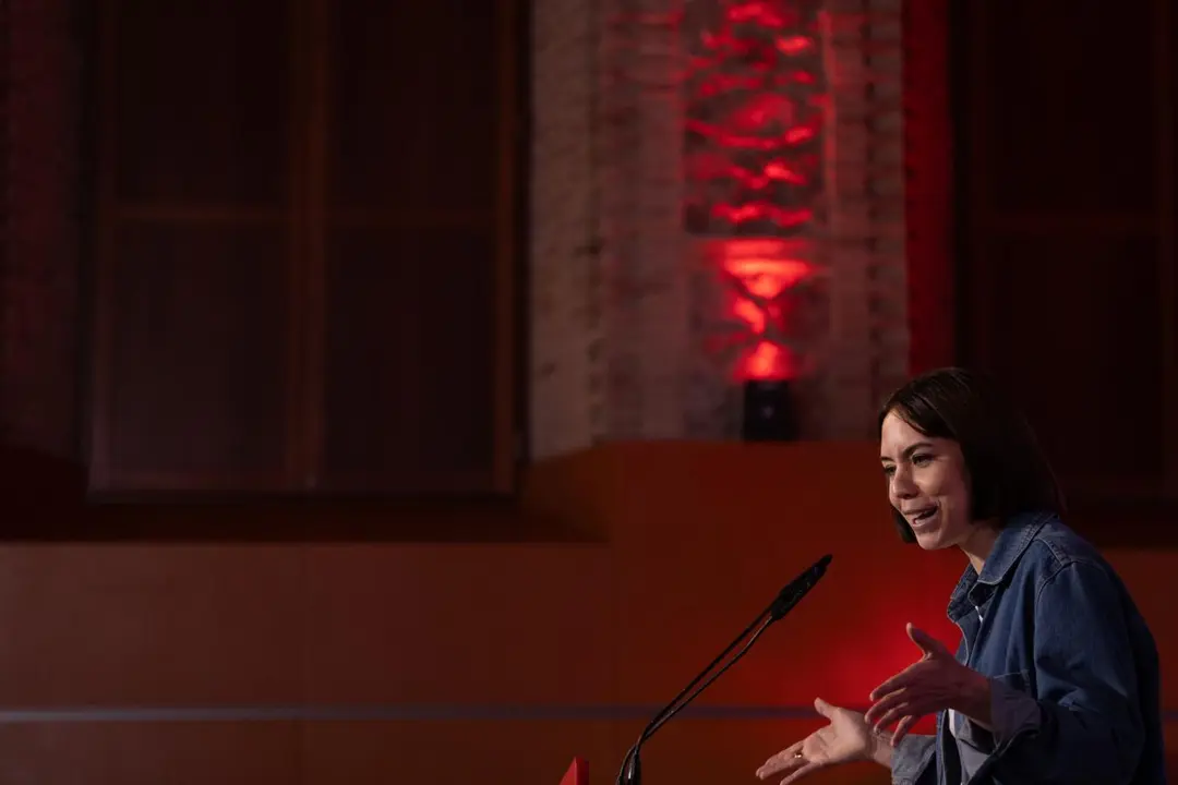Diana Morant en el congreso del PSPV - JORGE GIL / EUROPA PRESS