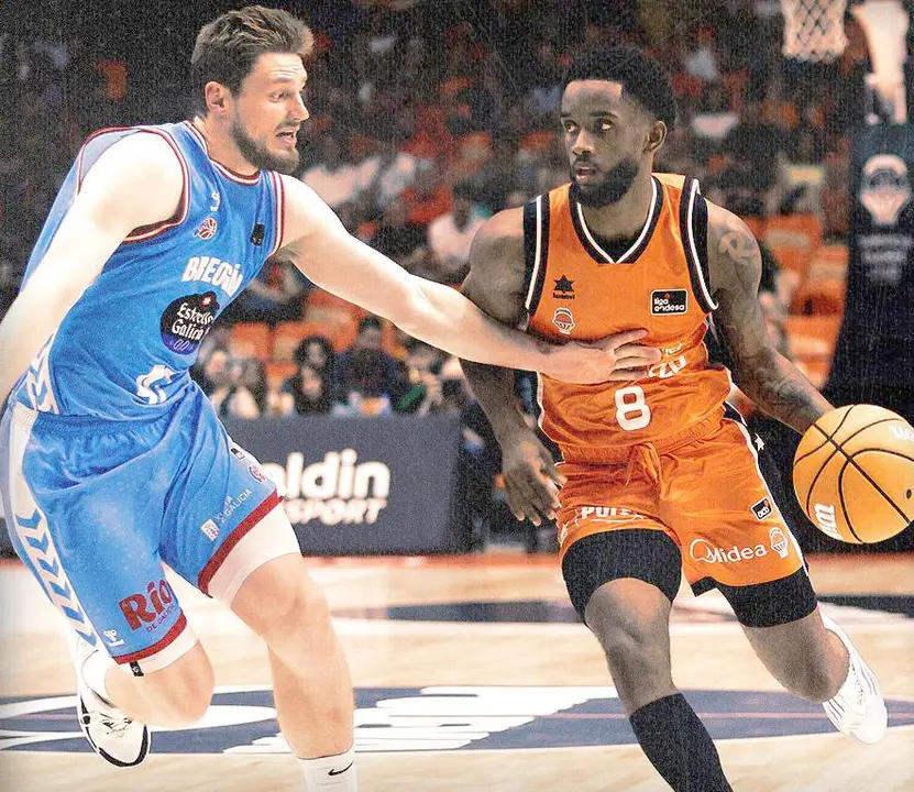 Valencia Basket-R&iacute;o Breog&aacute;n. - @valenciabasket / X