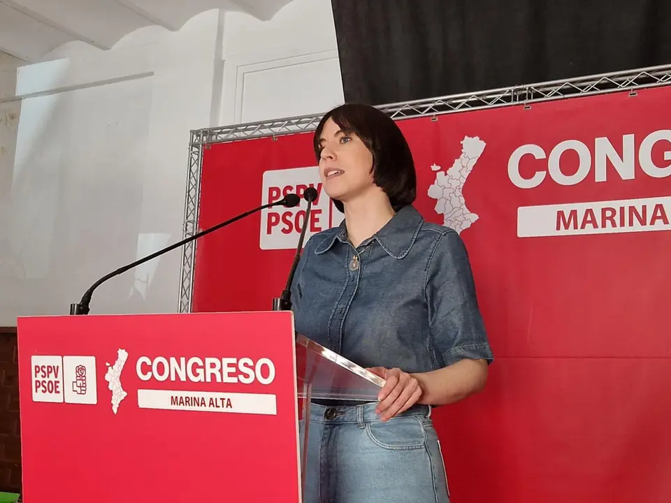 La secretaria general del PSPV-PSOE, Diana Morant - PSPV