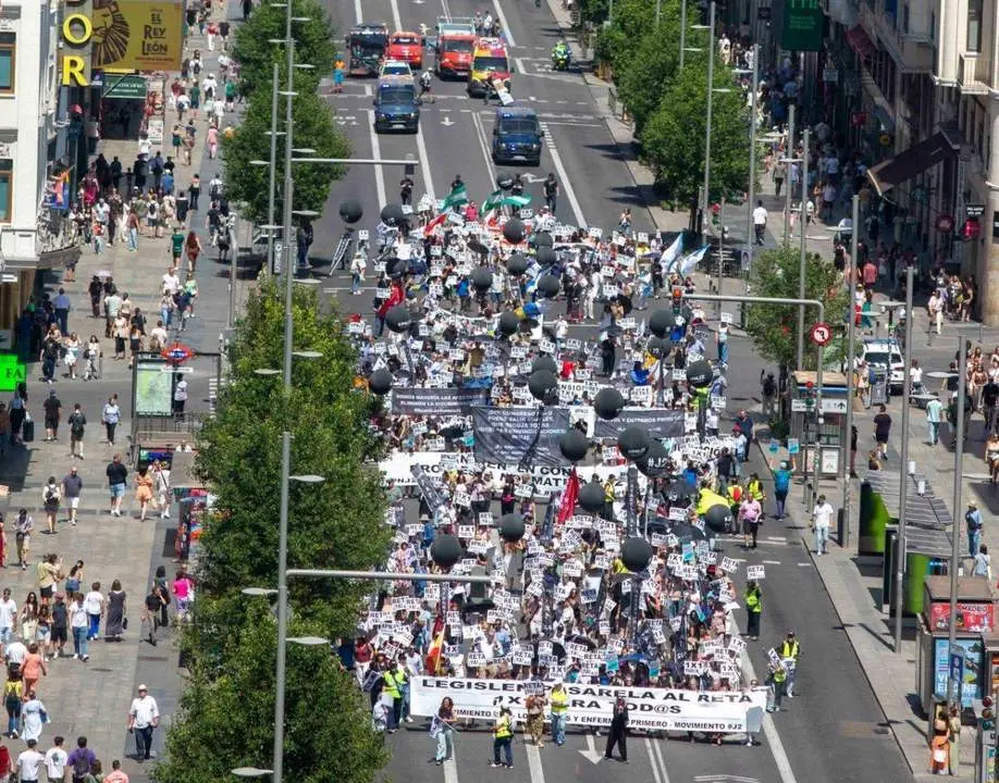 Manifestaci&oacute;n. - 