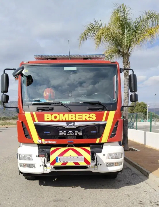 Cami&oacute;n de bomberos. - EP