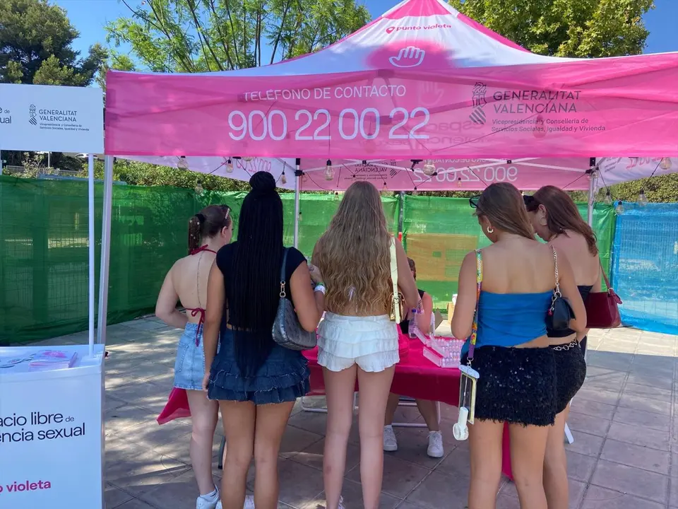 Puntos Violeta contra las agresiones sexuales. - GVA