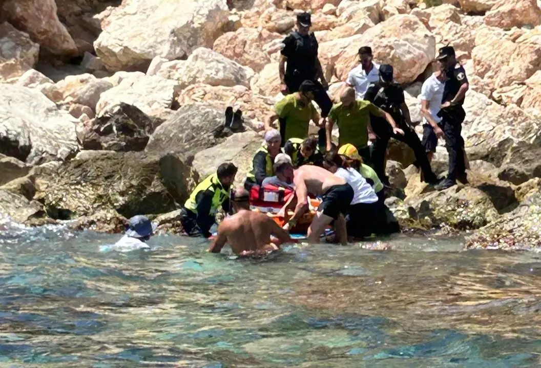 Recate de un ba&ntilde;ista en Calp | Europa Press