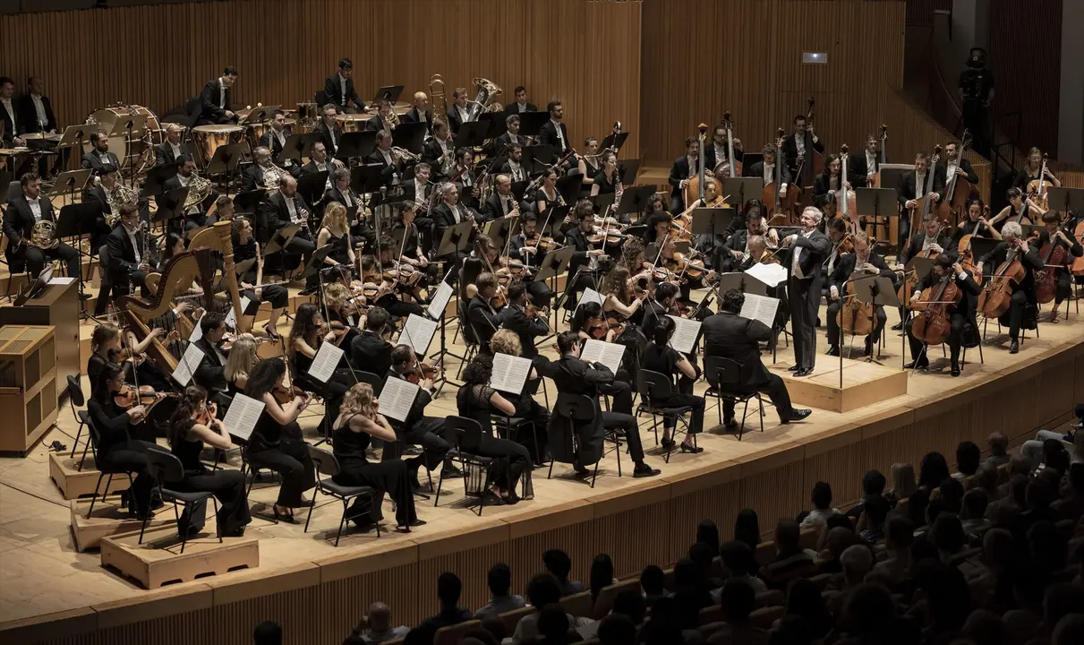 Orquestra de la Comunitat Valenciana en el Palau de les Arts durante un concierto de junio de 2023. | EP