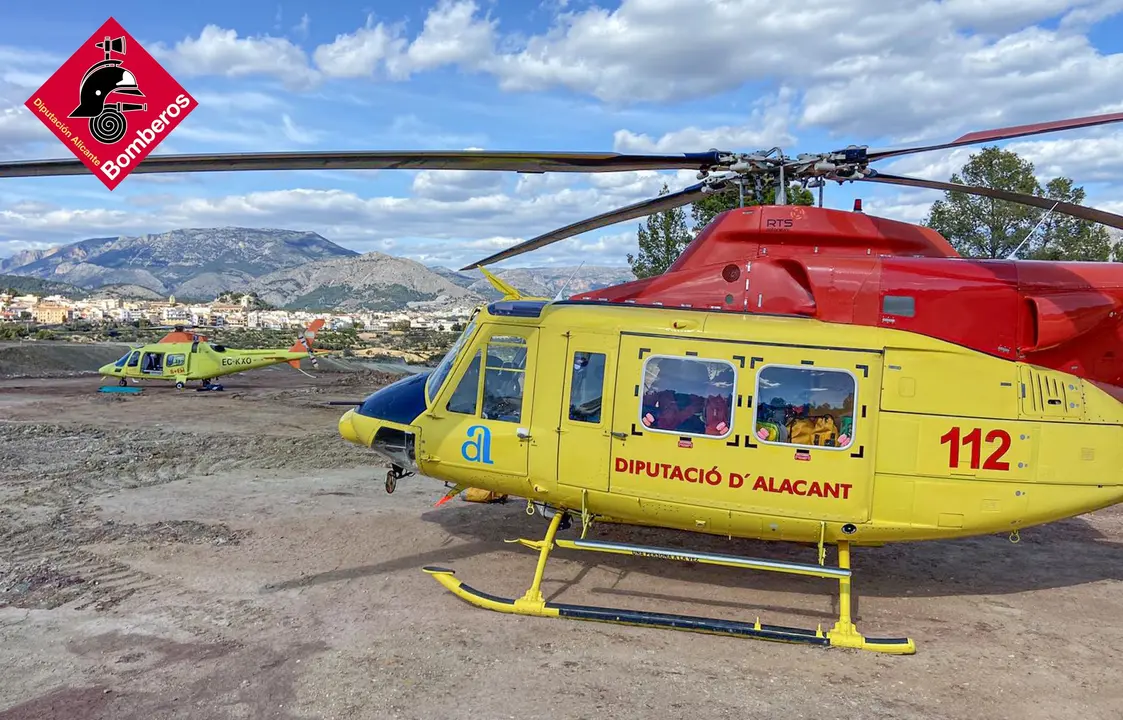 Imagen de archivo de un helic&oacute;ptero | Consorcio Provincial de Bomberos de Alicante