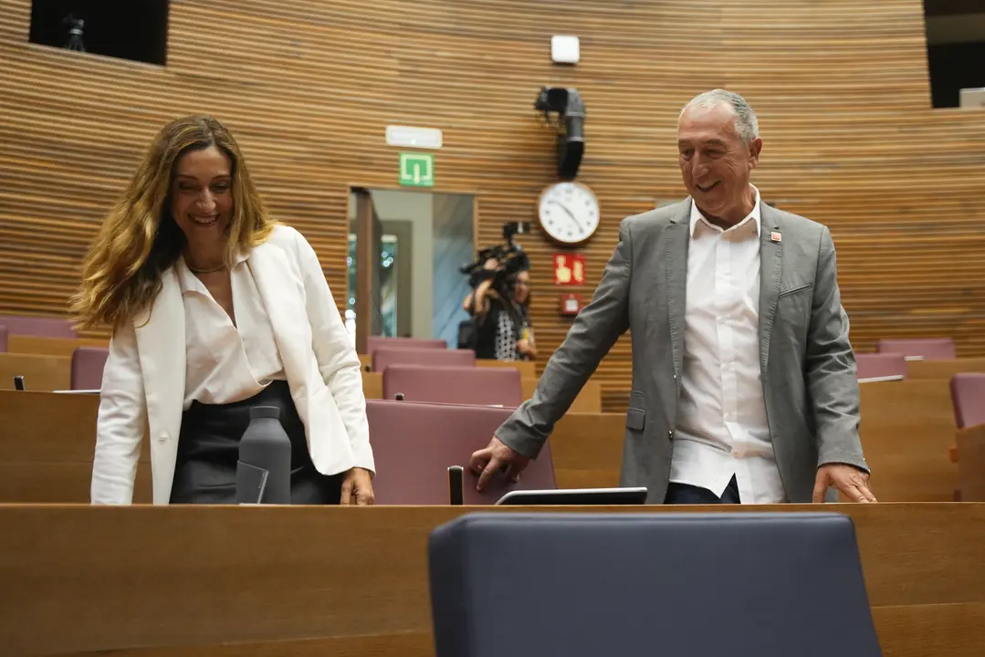 Los diputados de Comprom&iacute;s en las Cortes Valencianas, Isaura Navarro y Joan Baldov&iacute;. | Europa Press.