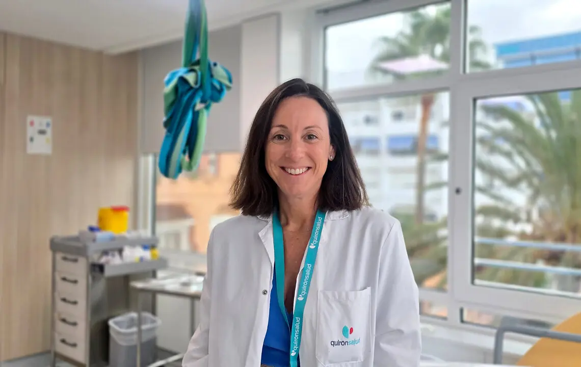 La doctora Isabel Blanco. | Quir&oacute;nsalud