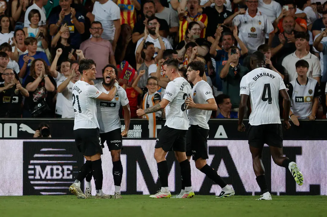 Valencia-Getafe. | EFE
