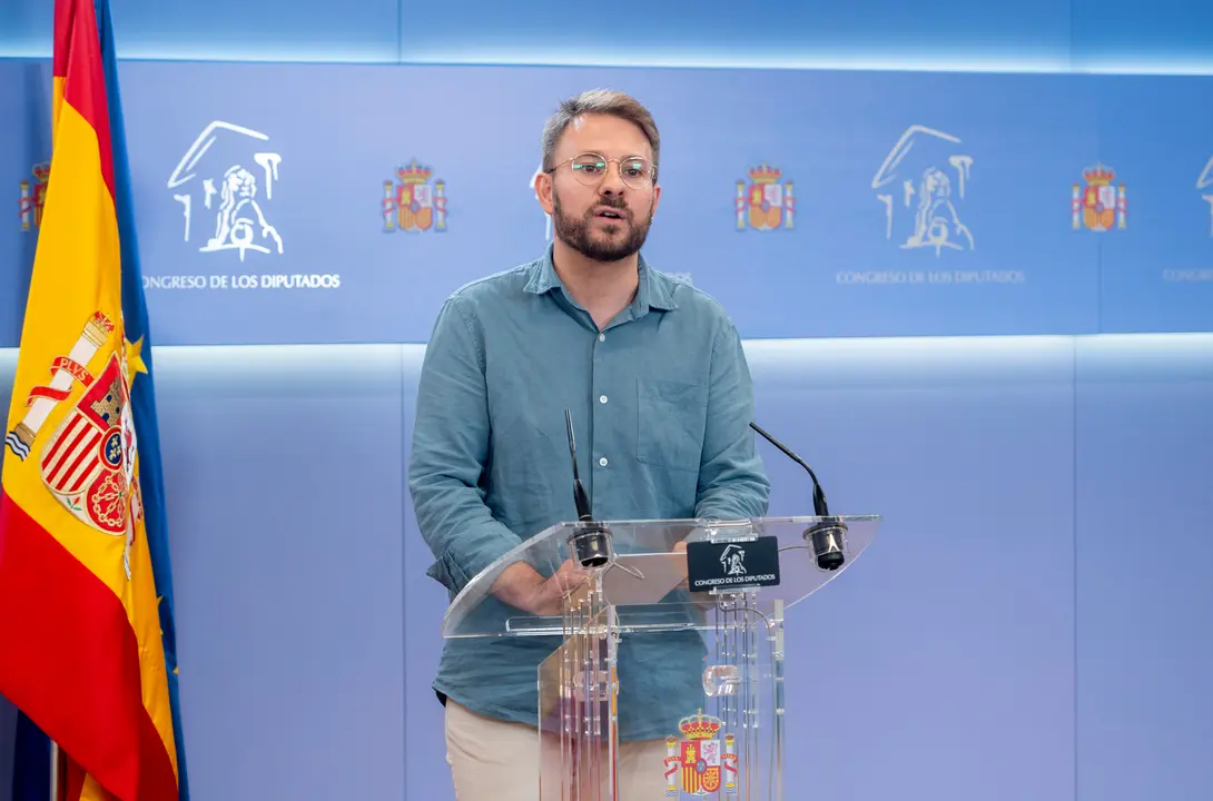 El diputado de Sumar Alberto Ib&aacute;&ntilde;ez. | Europa Press.