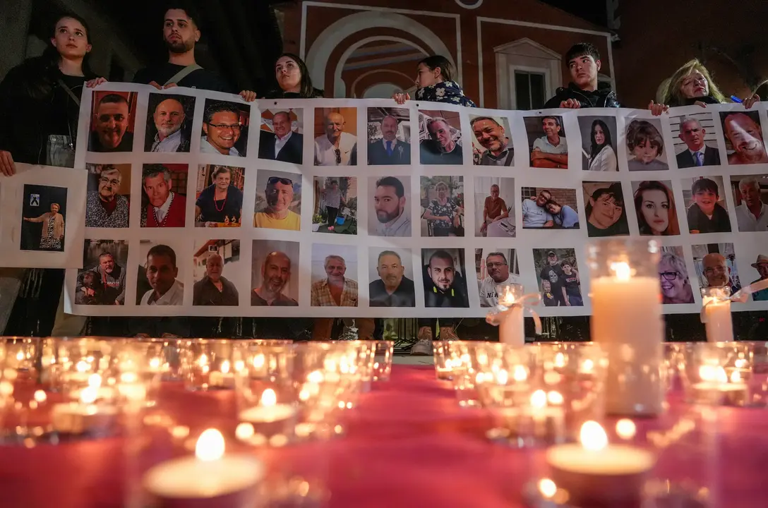 Conmemoraci&oacute;n en Picanya por las v&iacute;ctimas de la DANA en Valencia. | Europa Press.