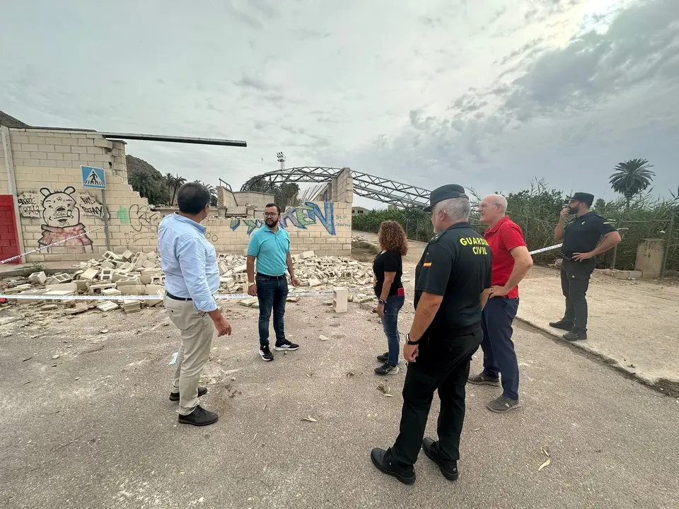 Da&ntilde;os del temporal en Callosa de Segura. | Europa Press.