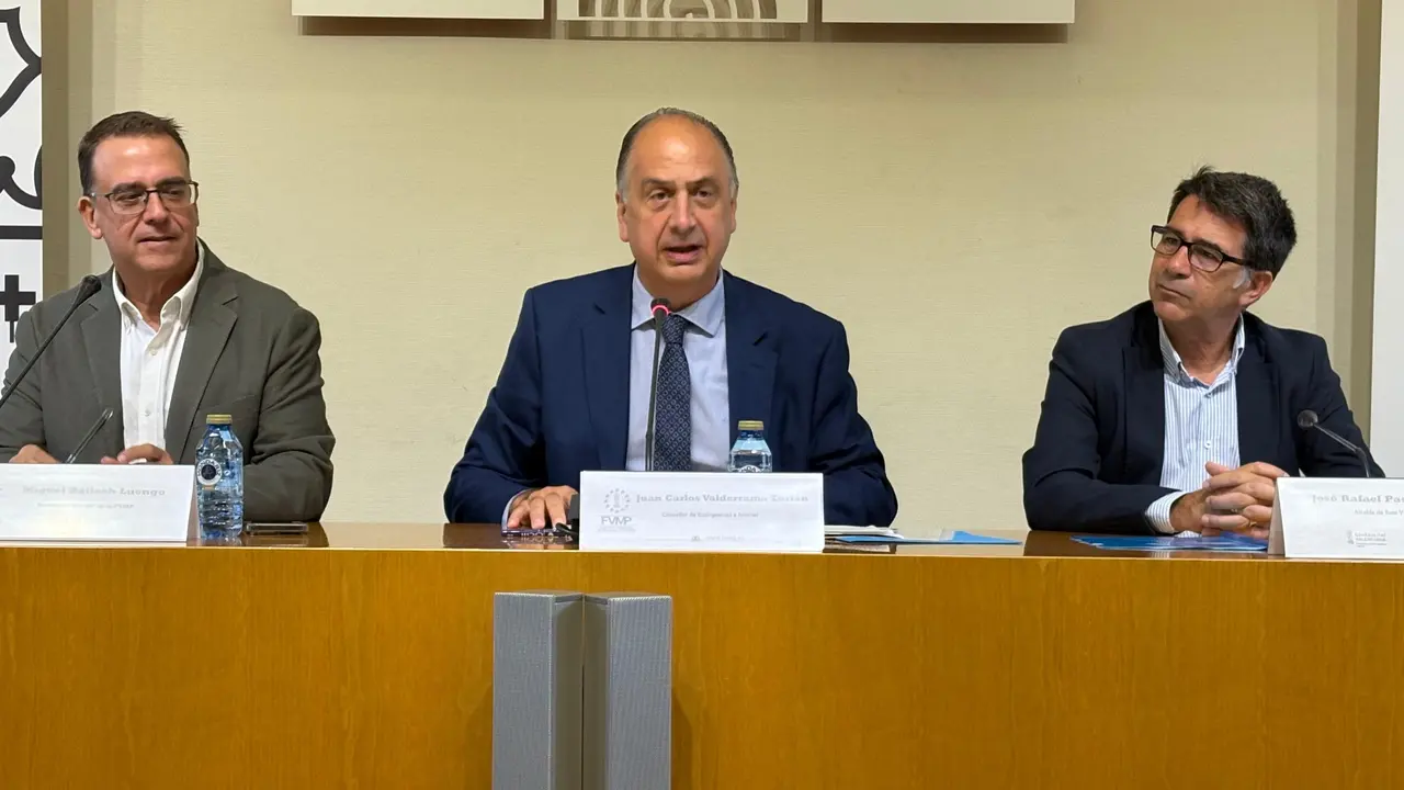 El conseller de Emergencias e Interior, Juan Carlos Valderrama. | Europa Press.