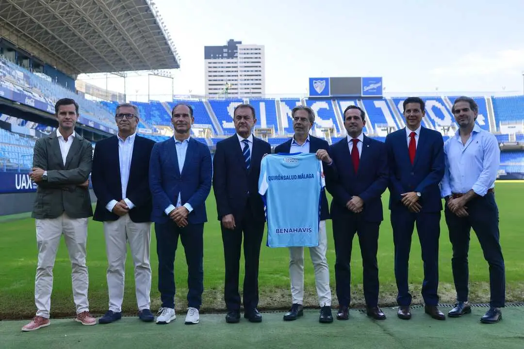 Quir&oacute;nsalud M&aacute;laga provee al M&aacute;laga CF./VM