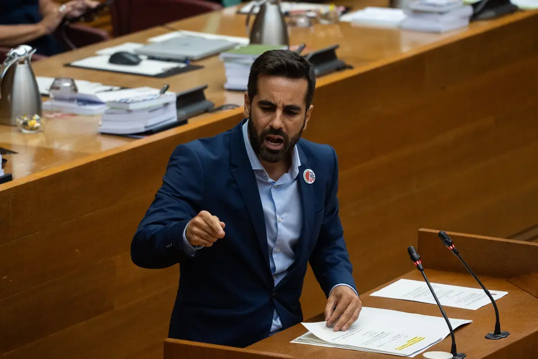 El portavoz del PSOE en las Corts de Valencia, Jos&eacute; Mu&ntilde;oz | Jorge Gil / Europa Press