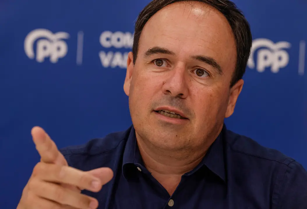 El portavoz del PP de Valencia y miembro del comit&eacute; ejecutivo nacional, Juanfran P&eacute;rez | Rober Solsona / Europa Press