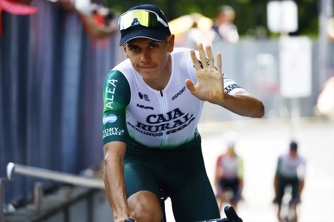 Jaume Guarde&ntilde;o, ciclista del equipo Caja Rural-Seguros RGA.
- TEAM CAJA RURAL - SEGUROS RGA