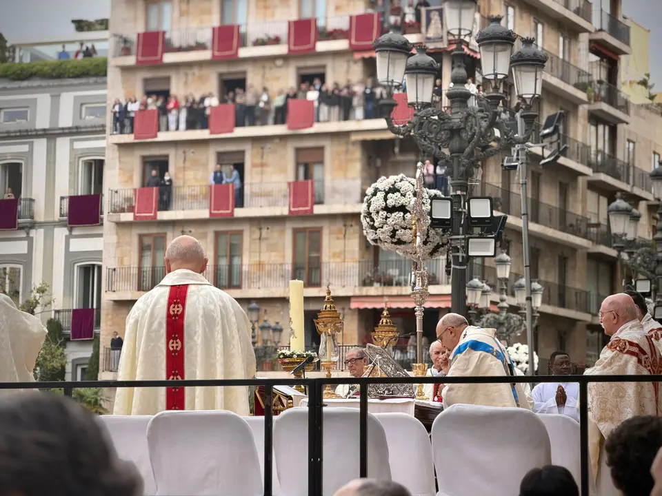 El arzobispo de Val&egrave;ncia, Enrique Benavent, durante la Missa d&rsquo;Infants | EP