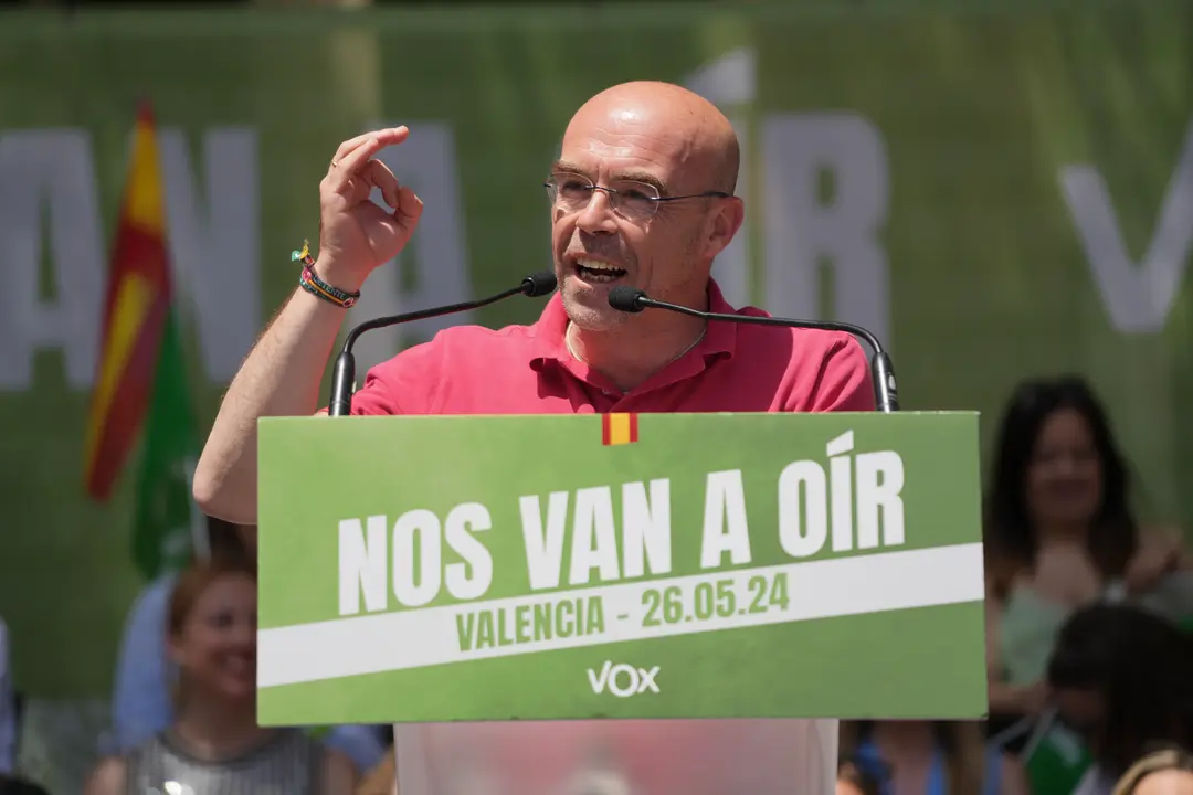 El candidato de VOX a las elecciones europeas, Jorge Buxad&eacute; | EP