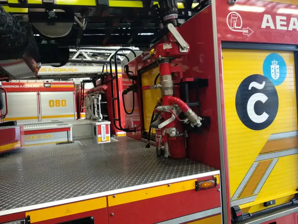 Bomberos de A Coru&ntilde;a. | Europa Press.