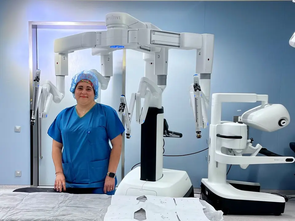 La doctora Mar&iacute;a de Mat&iacute;as | Foto del Hospital Universitario Rey Juan Carlos