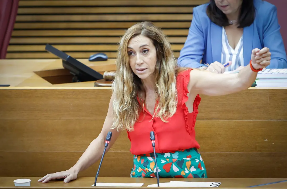 La portavoz adjunta de Comprom&iacute;s en Les Corts, Isaura Navarro. | Europa Press.