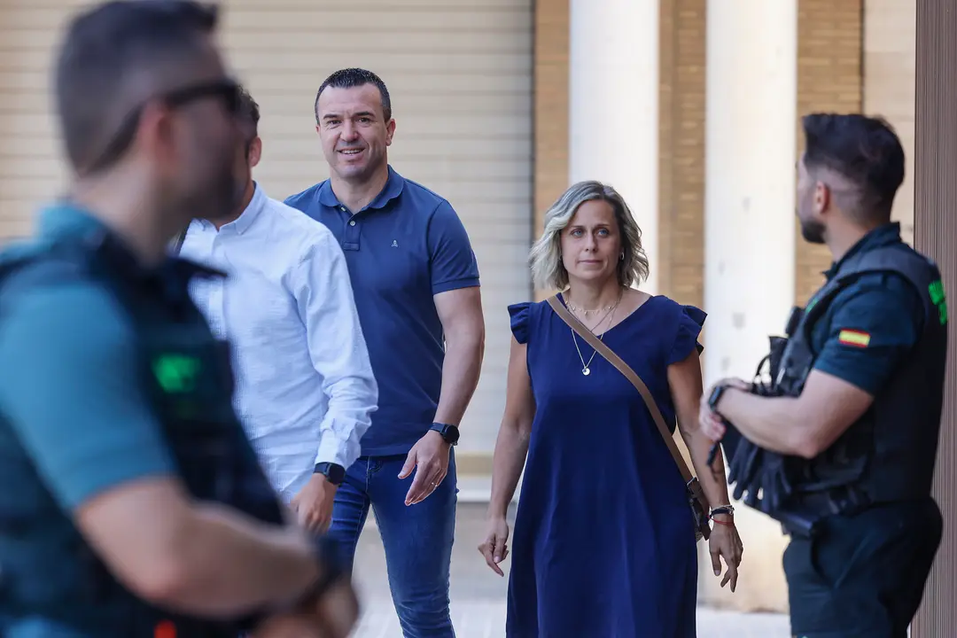 Momp&oacute; llega a los juzgados de Catarroja para testificar por segunda vez en la dana. | Europa Press.