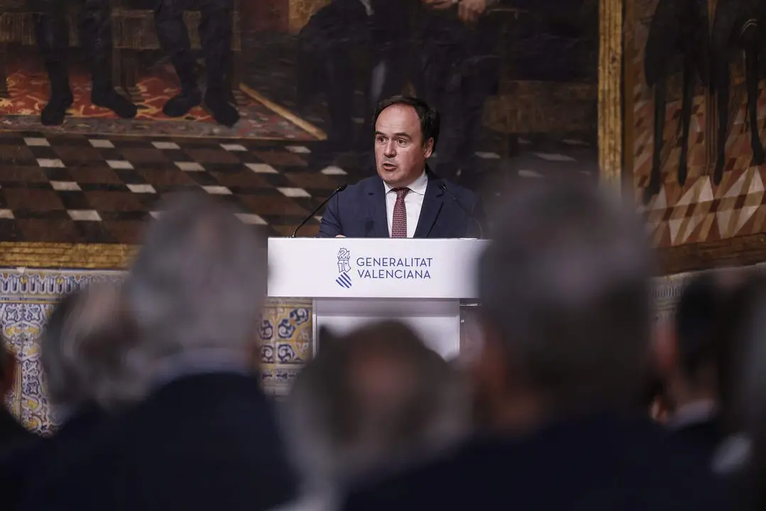 El 'president' de la Generalitat Valenciana, Juanfran P&eacute;rez Llorca, en una imagen de archivo. | Europa Press