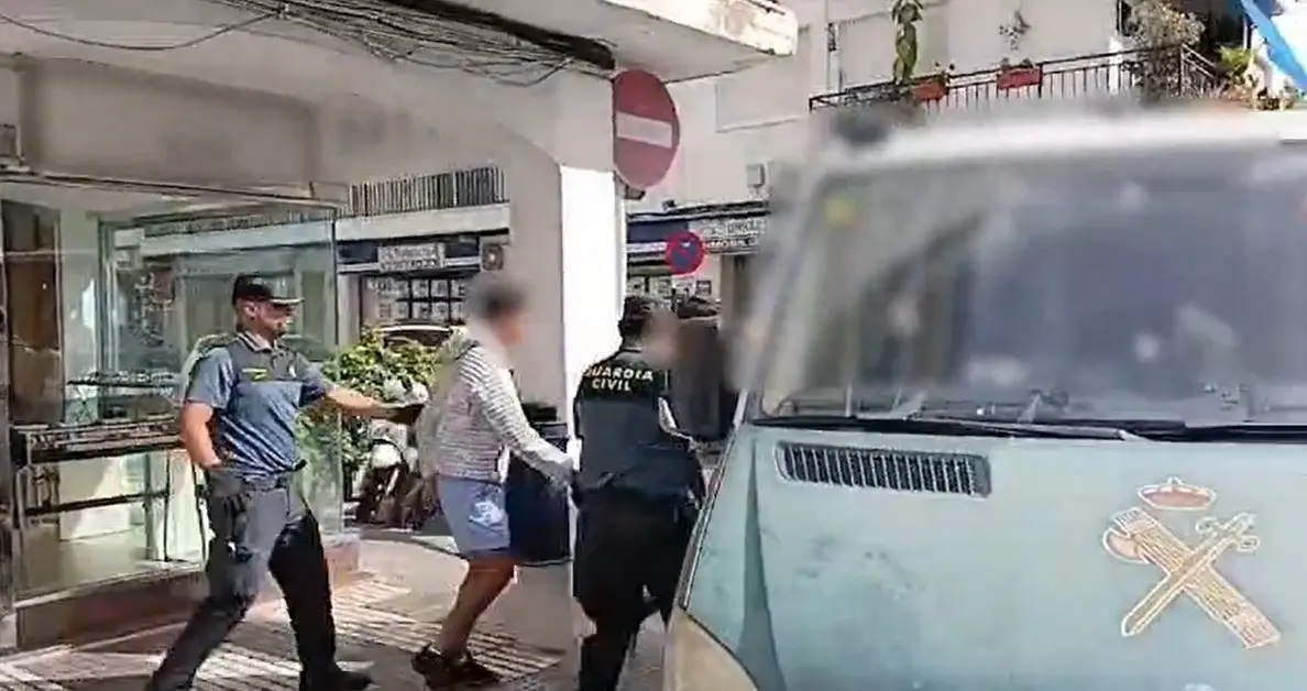 La Guardia Civil ha desarticulado un grupo criminal formado por 17 personas. | Europa Press.